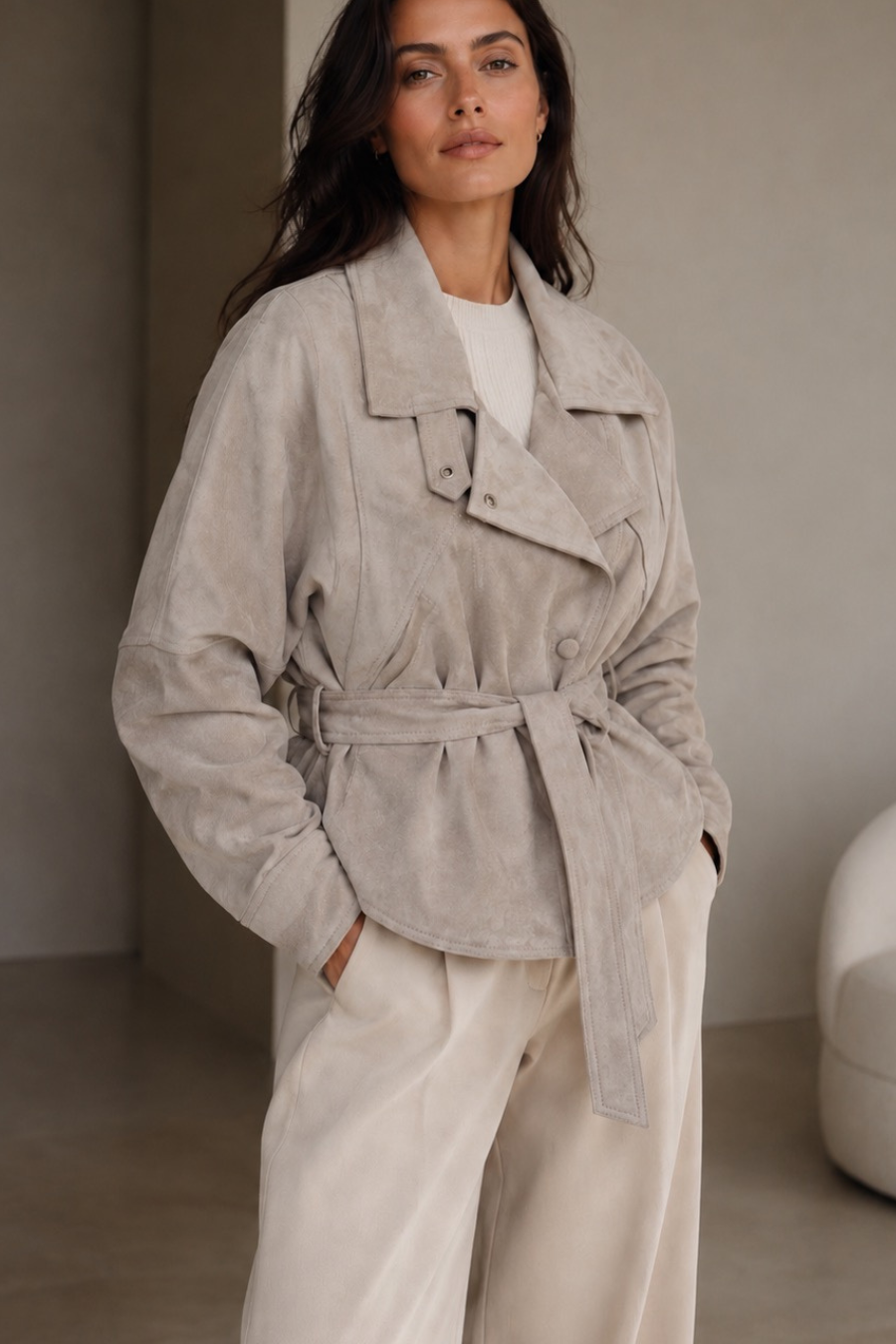 Suede Jacket Frame