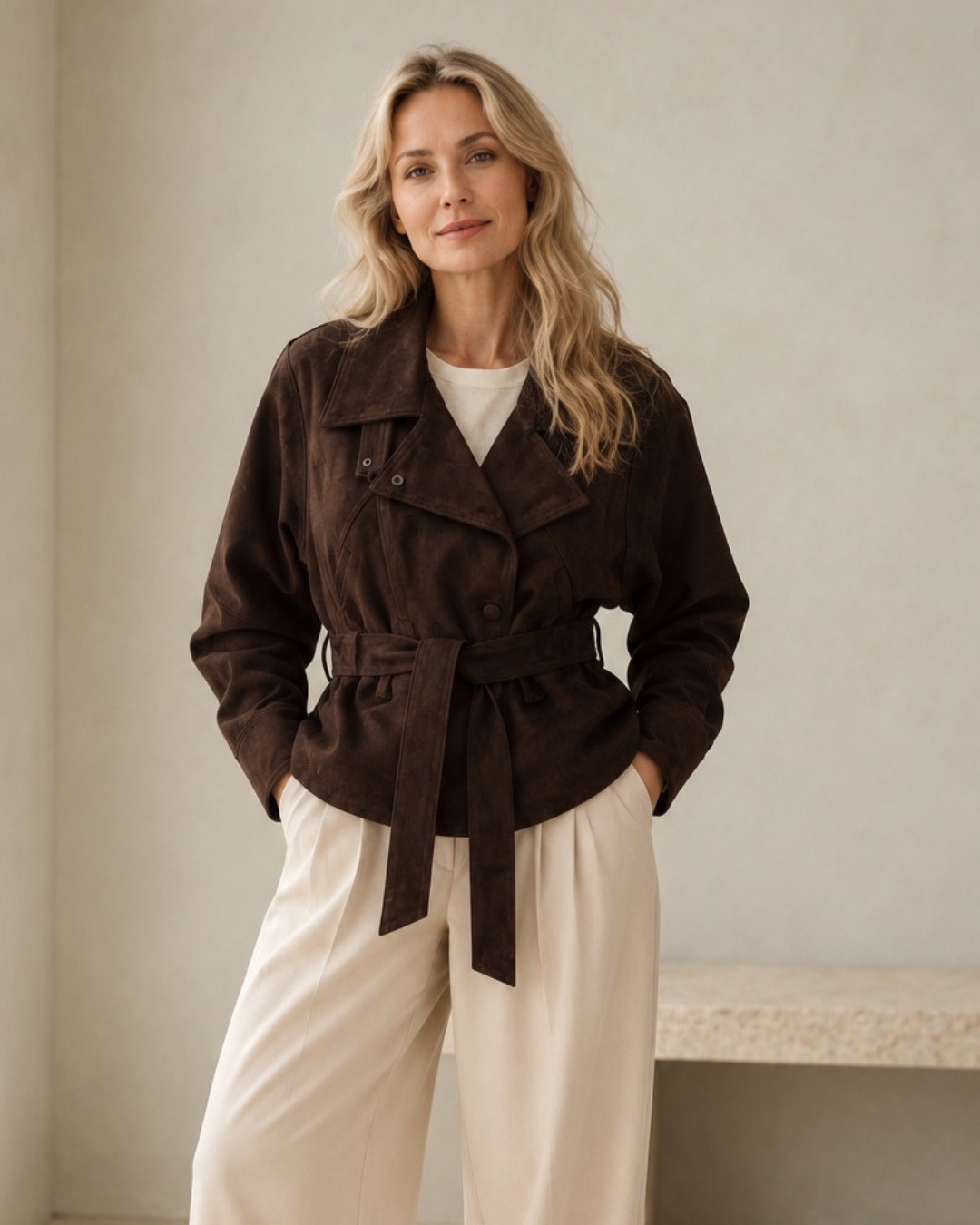 Suede Jacket Frame