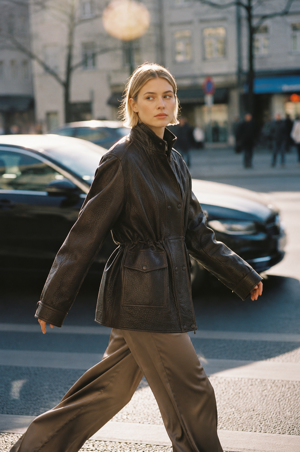 Leather Parka Vienna