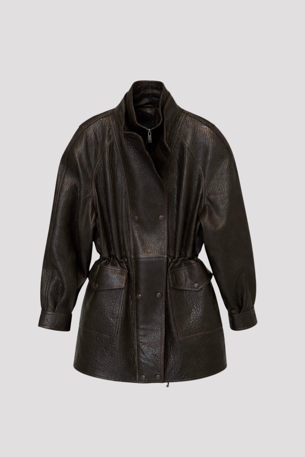 Leather Parka Vienna Long