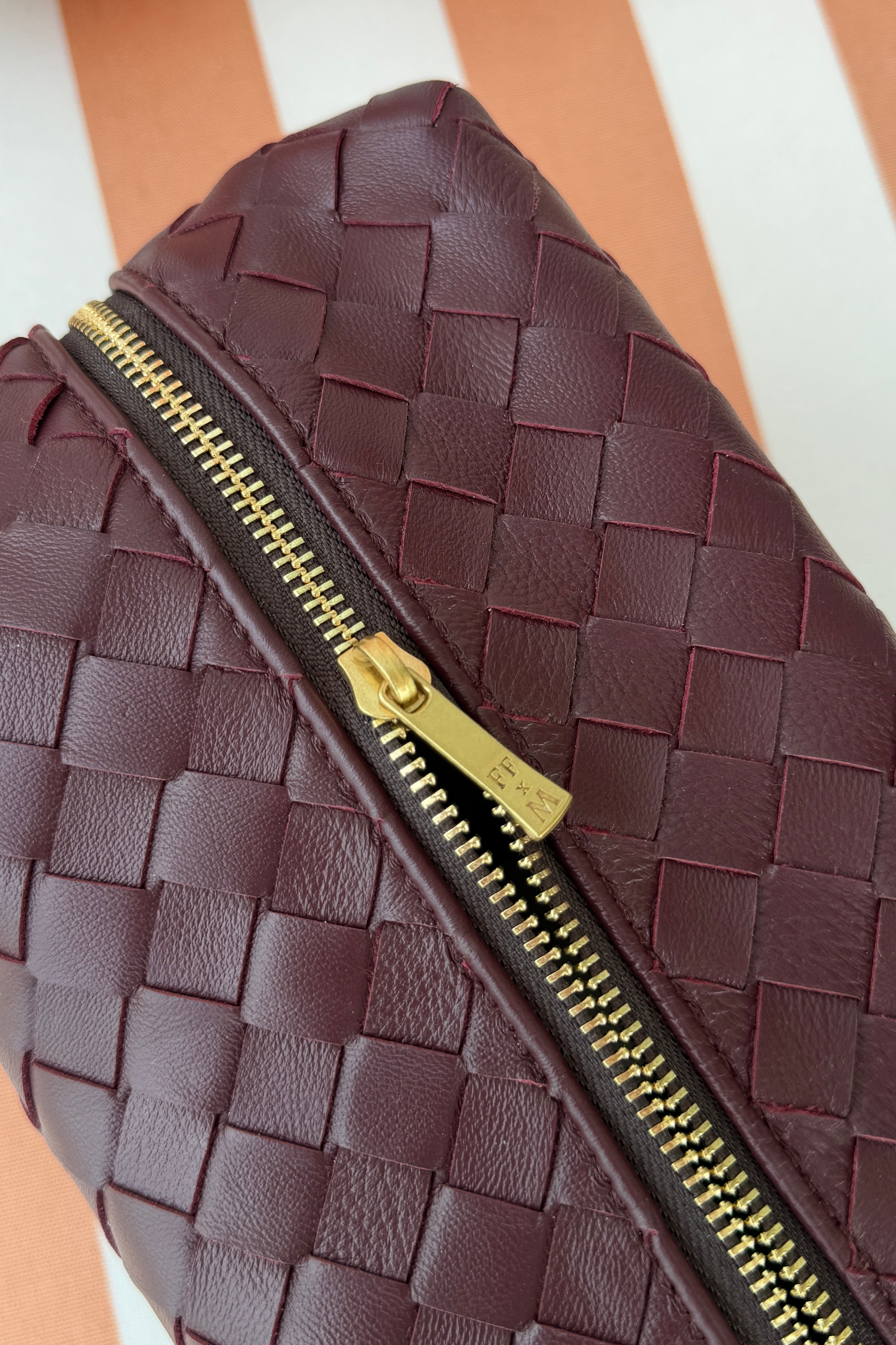 Leather Pouch Merlot