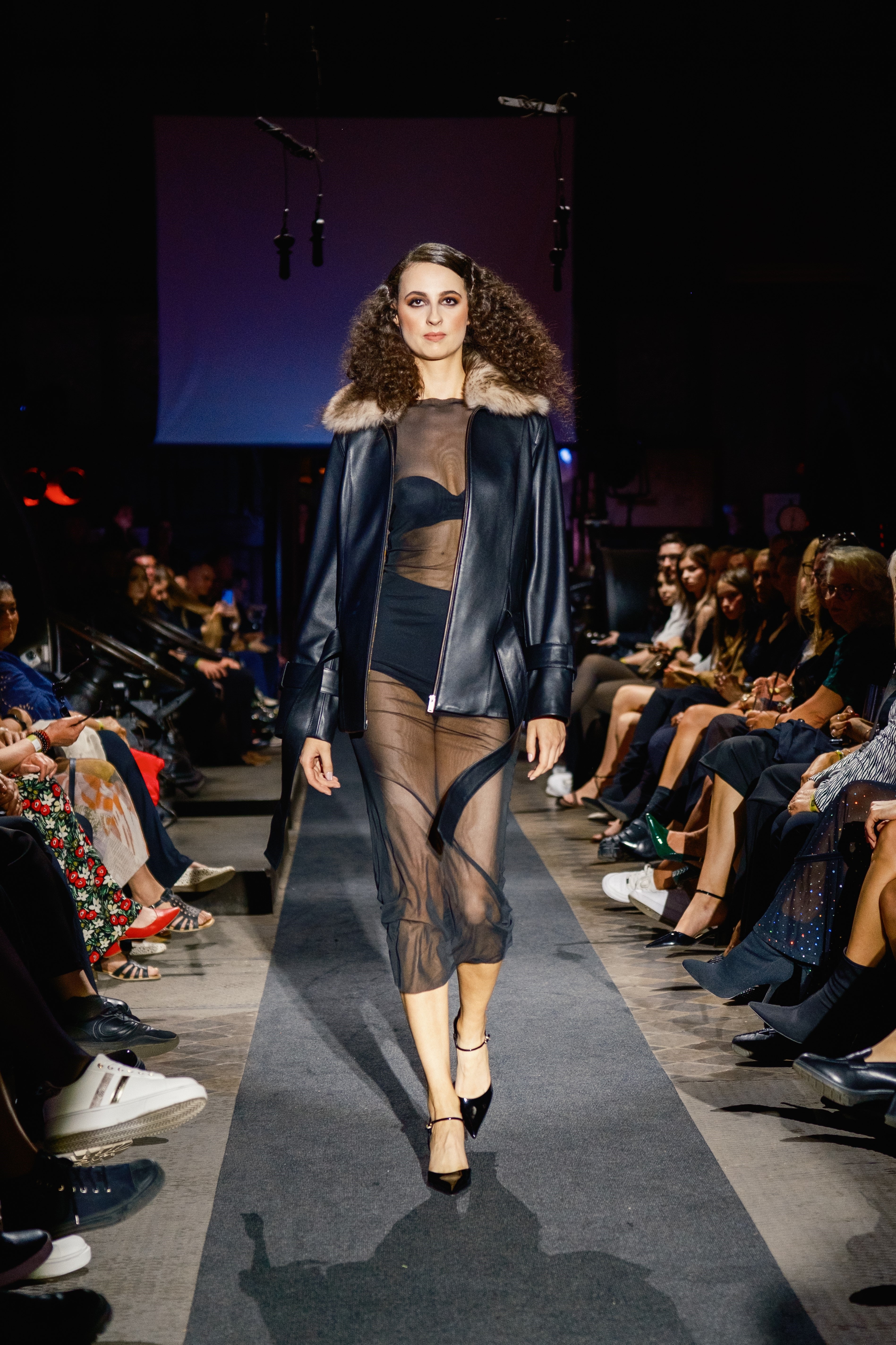 Nappa Belted Leather Jacket