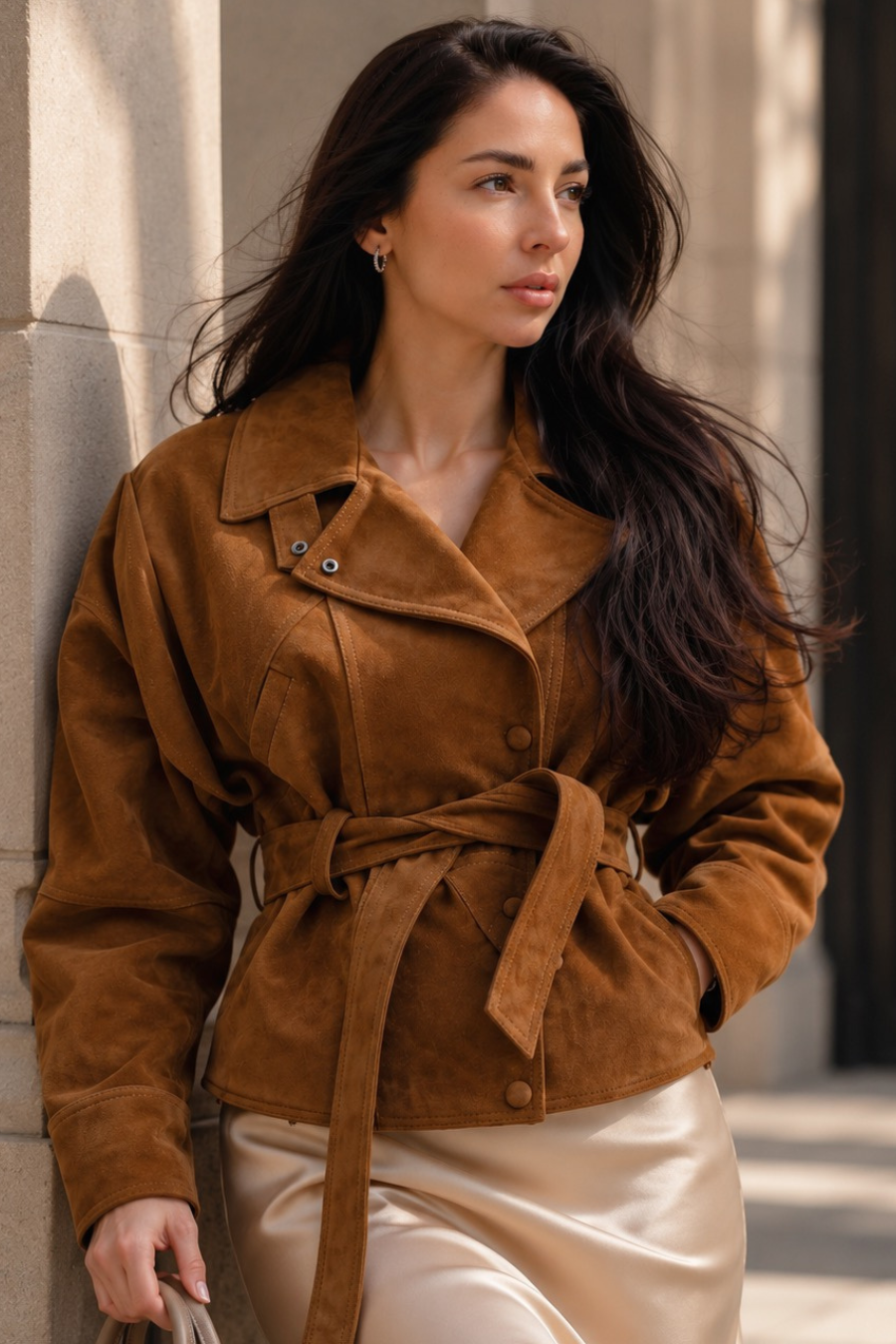 Suede Jacket Frame