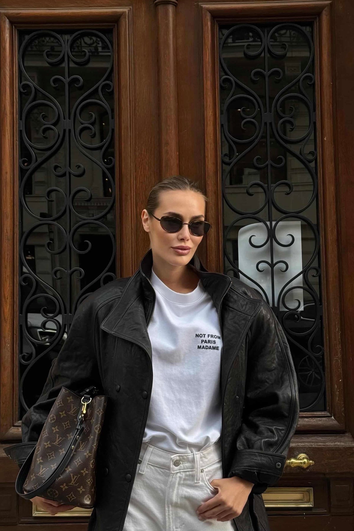 Leather parka jacket finefurs vienna  pravá kůže bunda