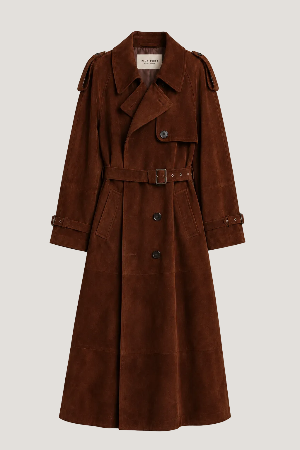 Suede Trenchcoat Carmen