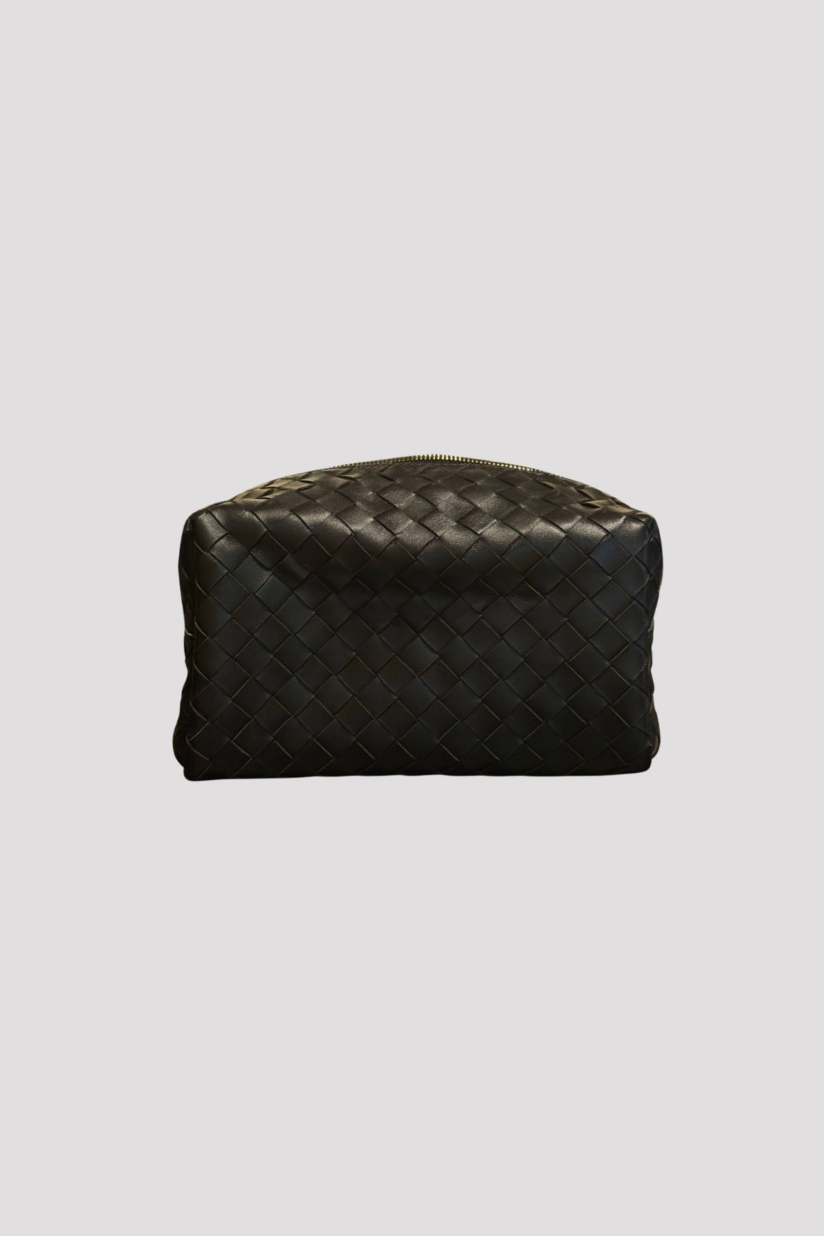 Leather Pouch Estelle - CHOCOLATE